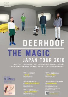 DEERHOOF  "The Magic Japan Tour 2016"