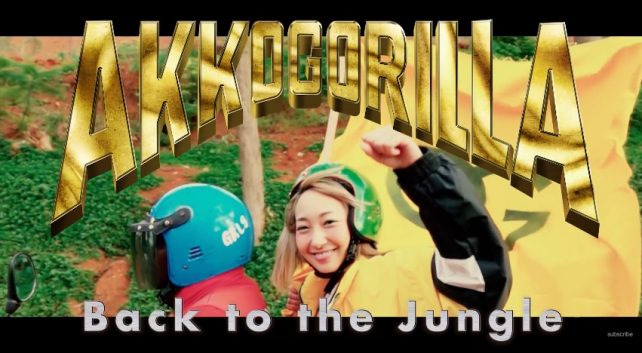 lute-あっこゴリラ 「Back to the Jungle」MV予告