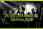 No Big Deal Records、新人発掘オーディションを開催。ジャンルや年齢、形態は自由。応募は12月8日まで
