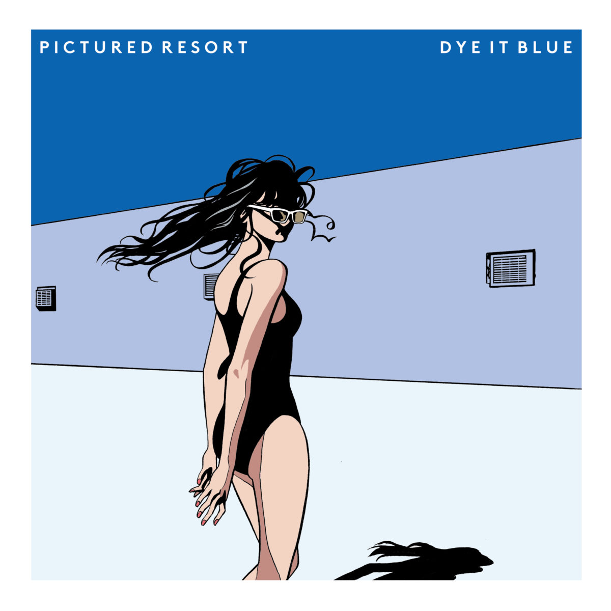 Pictured Resort 新作ep Dye It Blue 12インチアナログ盤で8月19日発売開始 アートワークは漫画家 江口寿史が担当 Uroros