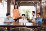 Pictured Resort、新作EP『Dye It Blue』12インチアナログ盤で8月19日発売開始。アートワークは漫画家・江口寿史が担当